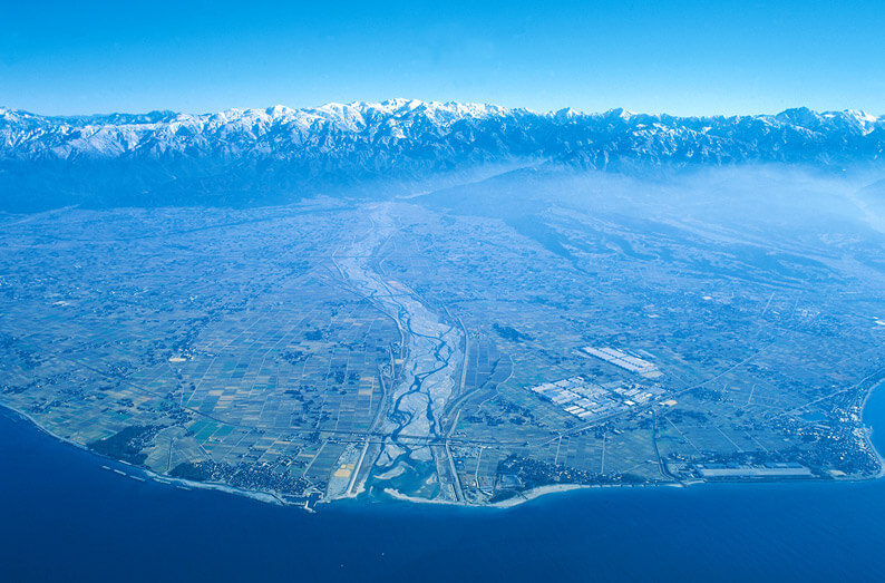 黒部川扇状地